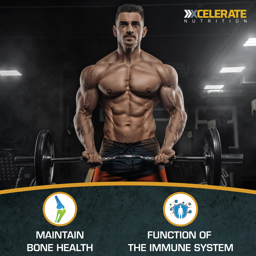 XCelerate Nutrition VITAMIN C & ZINC Vegan Tablets