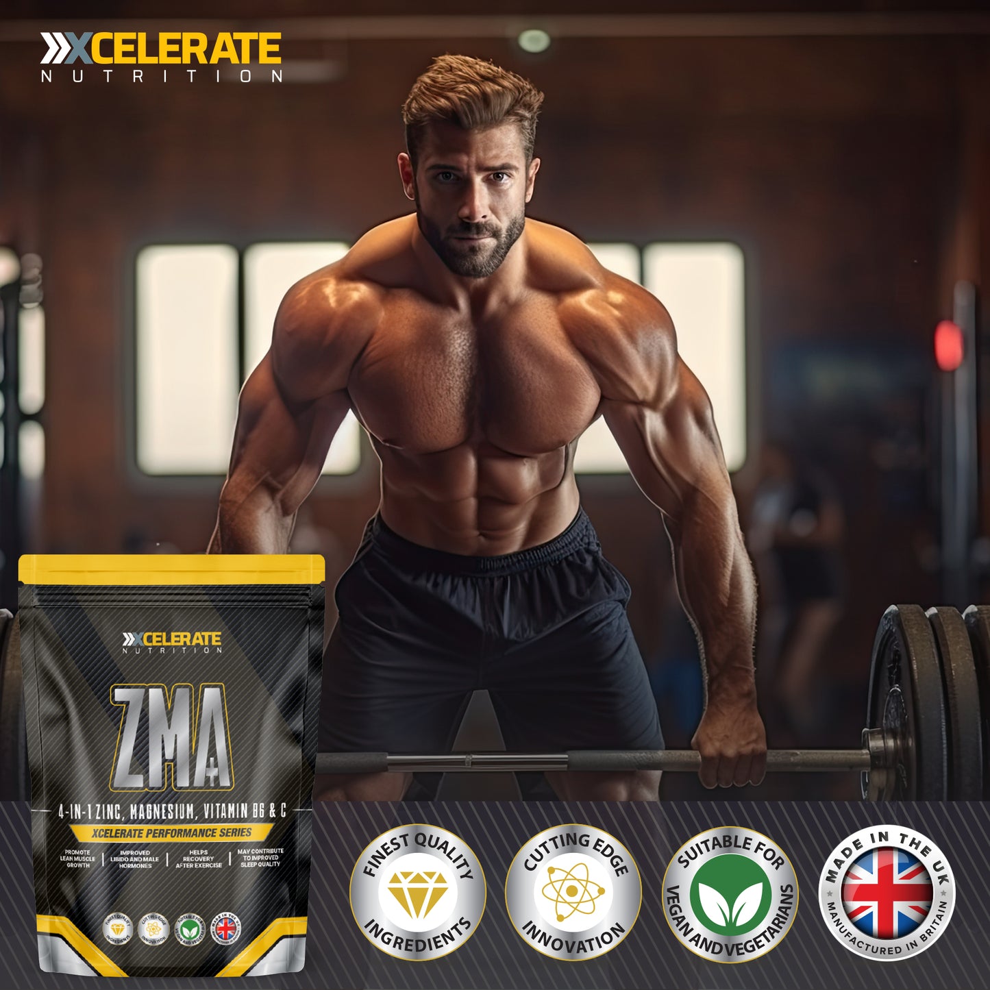 Xcelerate Nutrition ZMA+