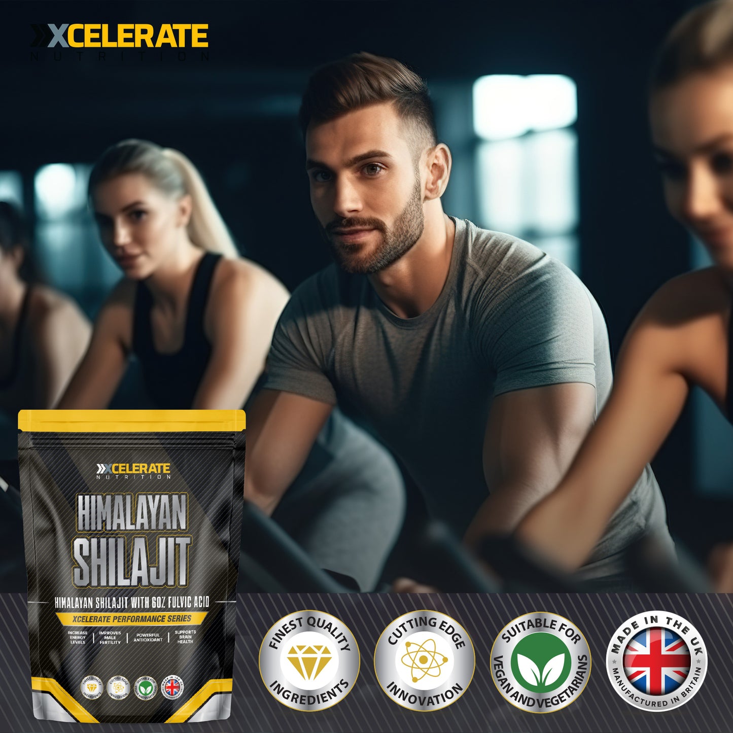 XCelerate Nutrition Shilajit Capsules