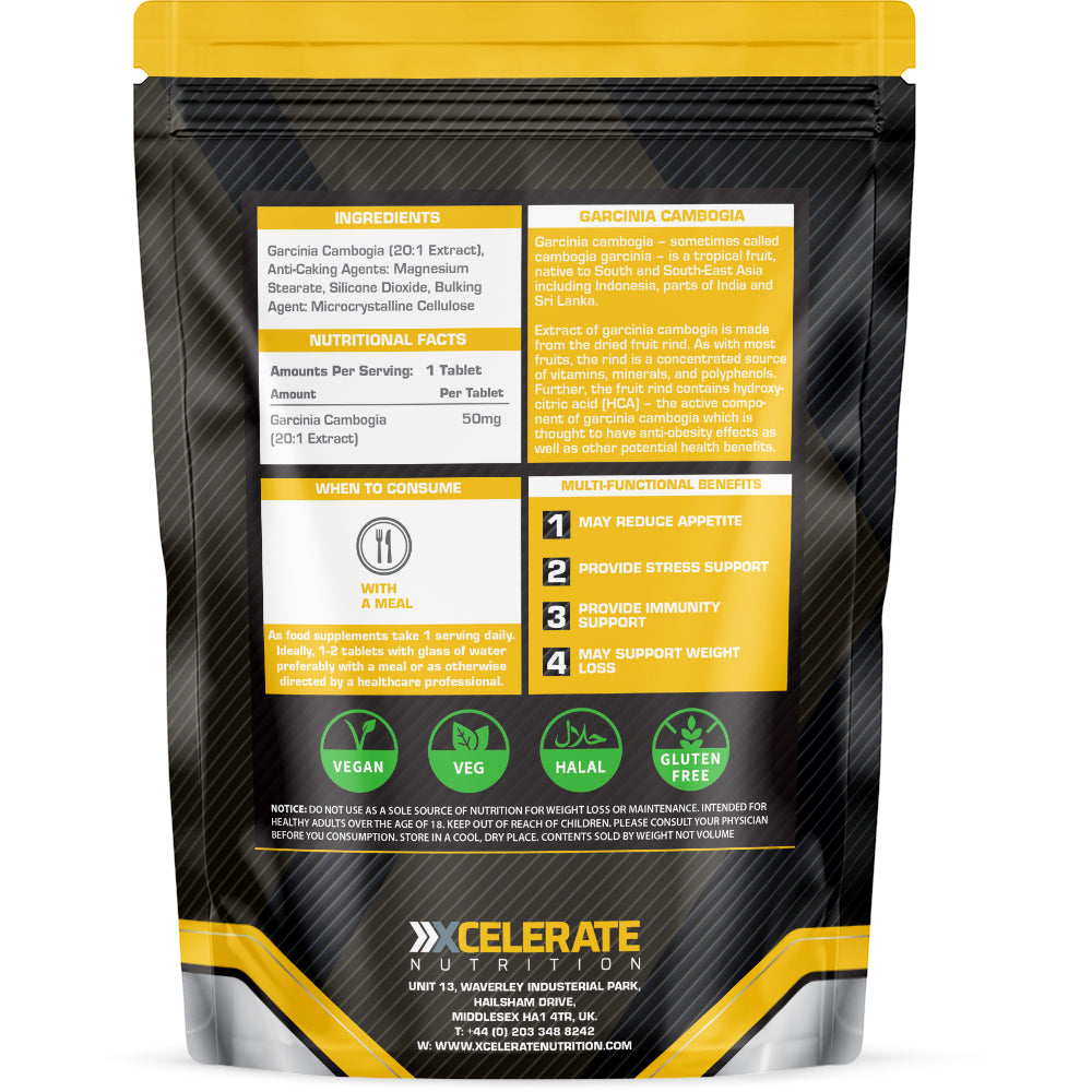 XCelerate Nutrition Garcinia Cambogia Tablet