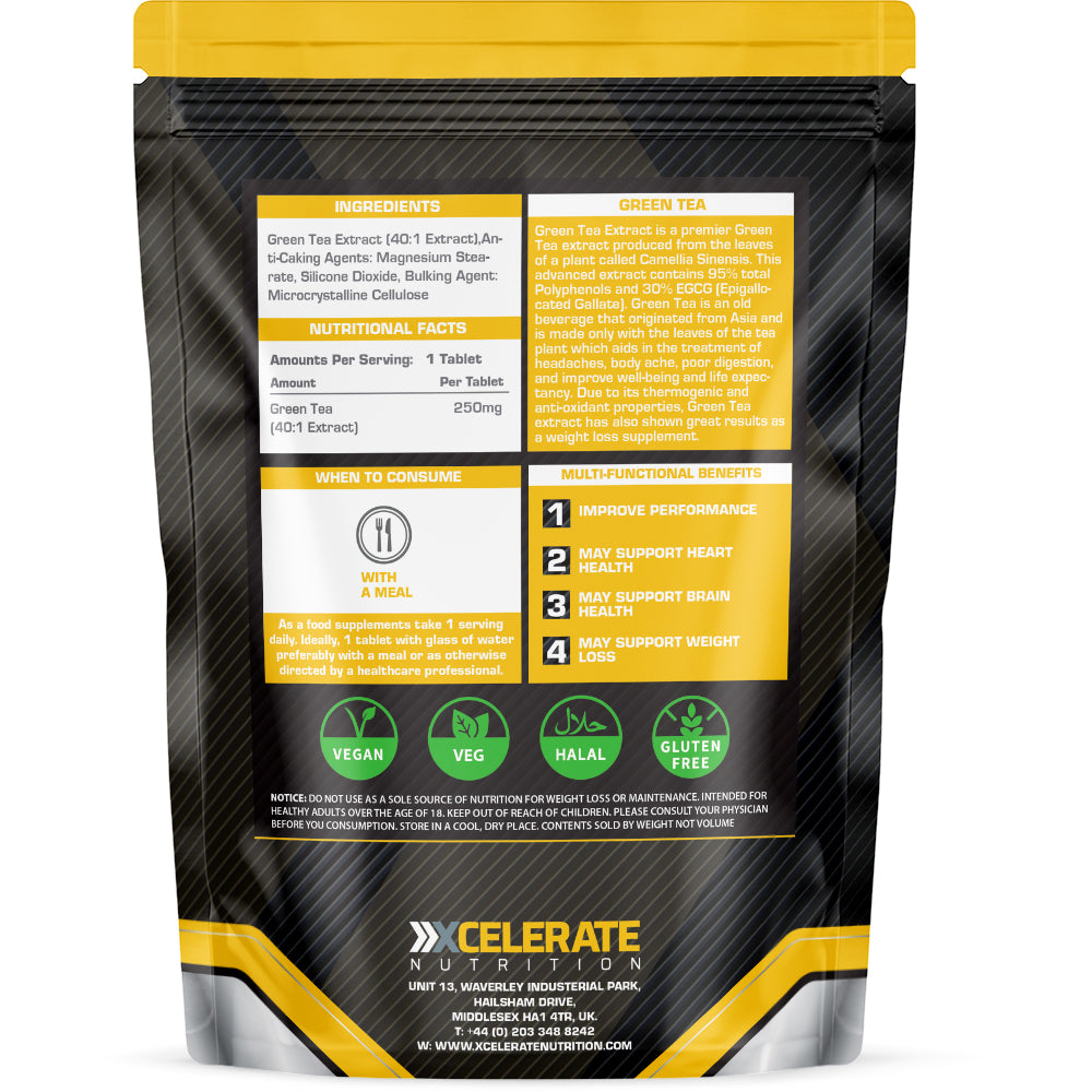XCelerate Nutrition Green Tea Extract Tablet