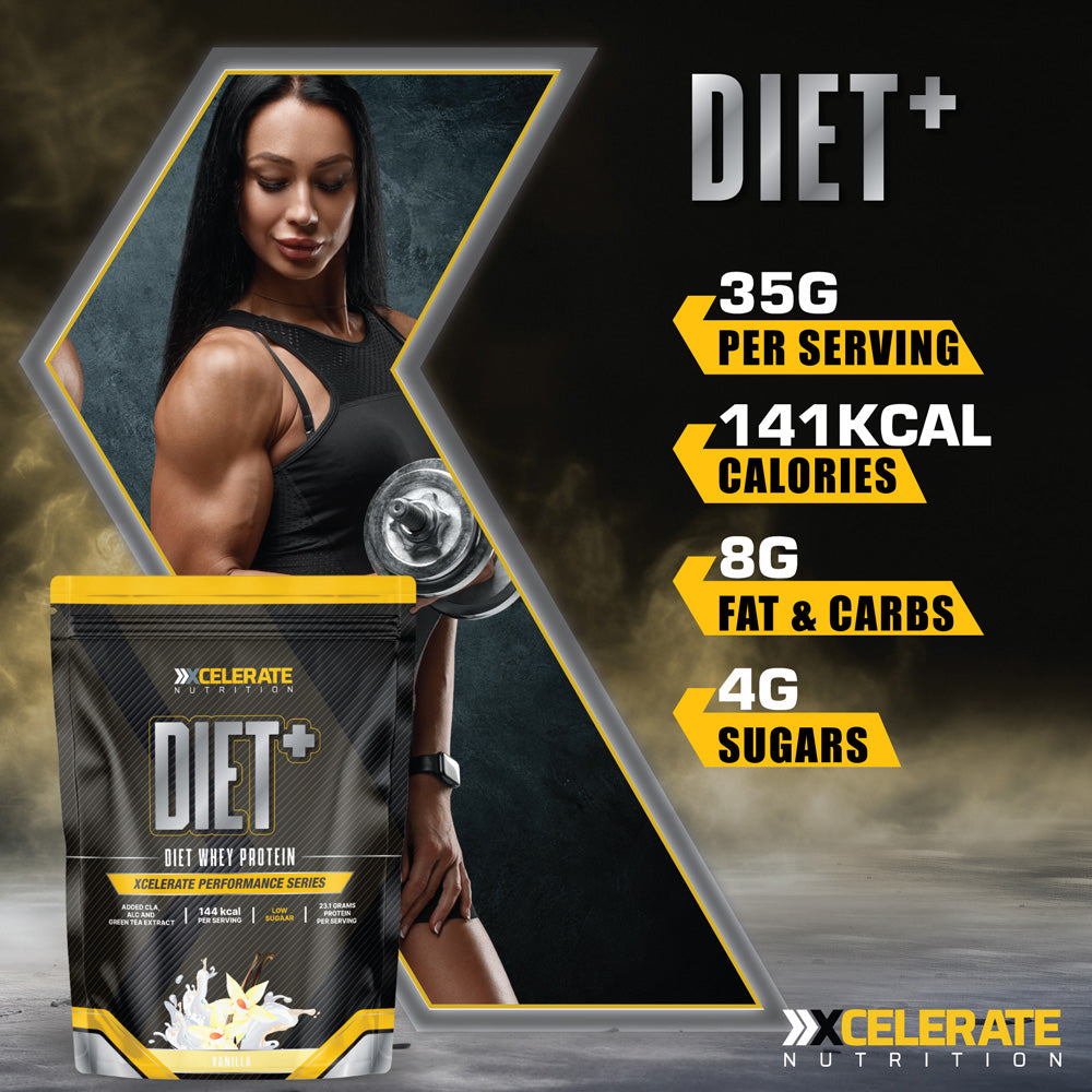 Buy XCelerate Nutrition Diet Plus Low In Carbs And Calories Powder