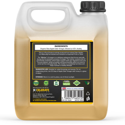 XCelerate Nutrition Apple Cider Vinegar